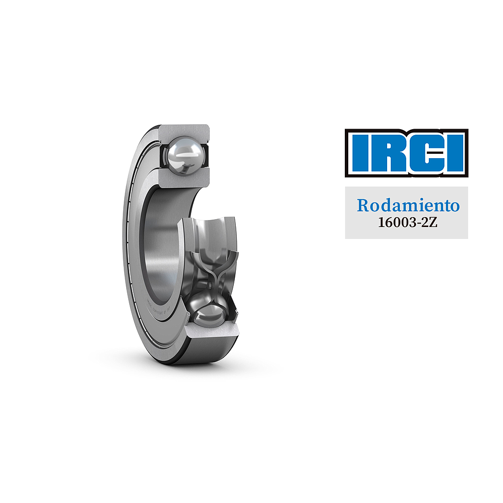 RODAMIENTO 16003-2Z SKF