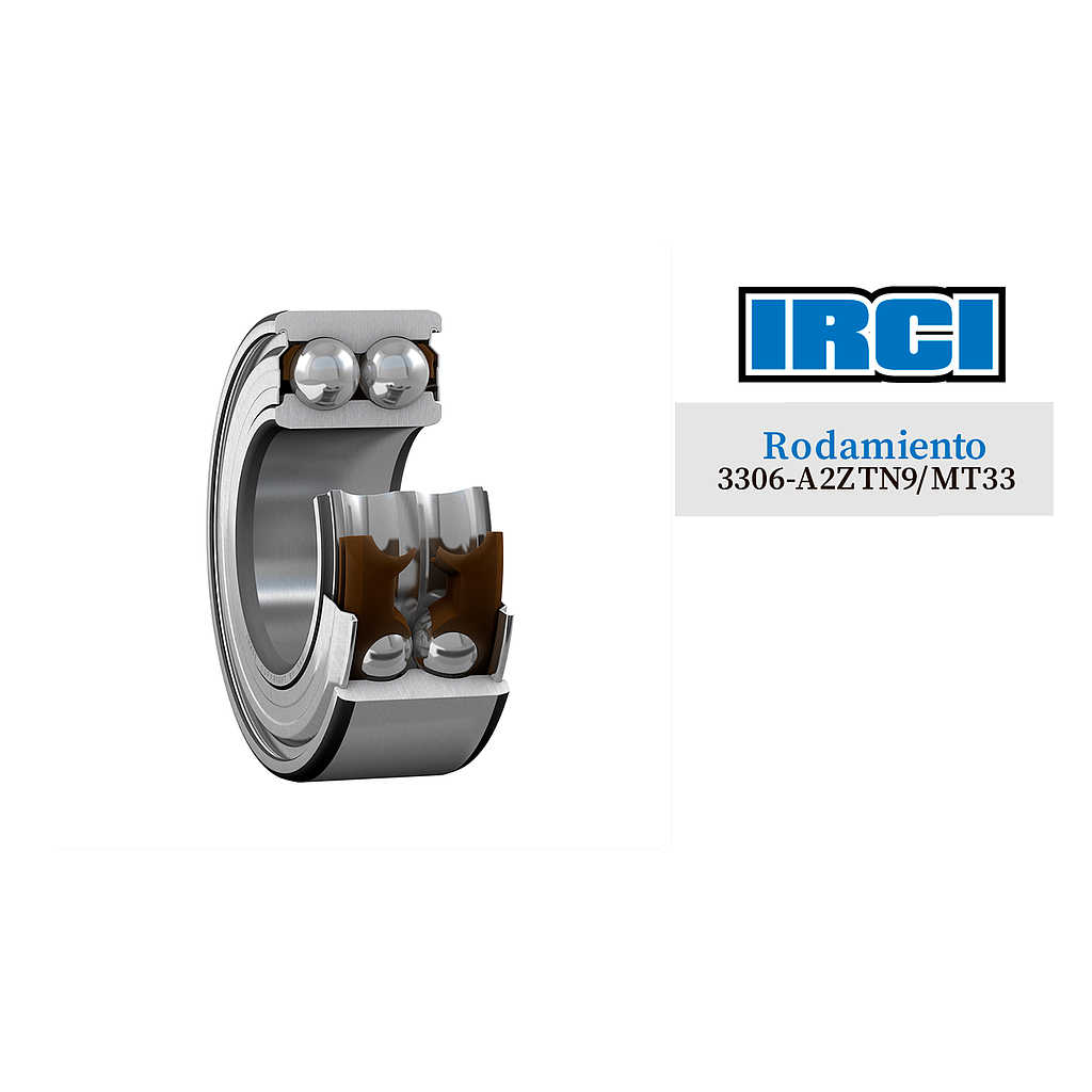 RODAMIENTO 3306-A2ZTN9/MT33 SKF