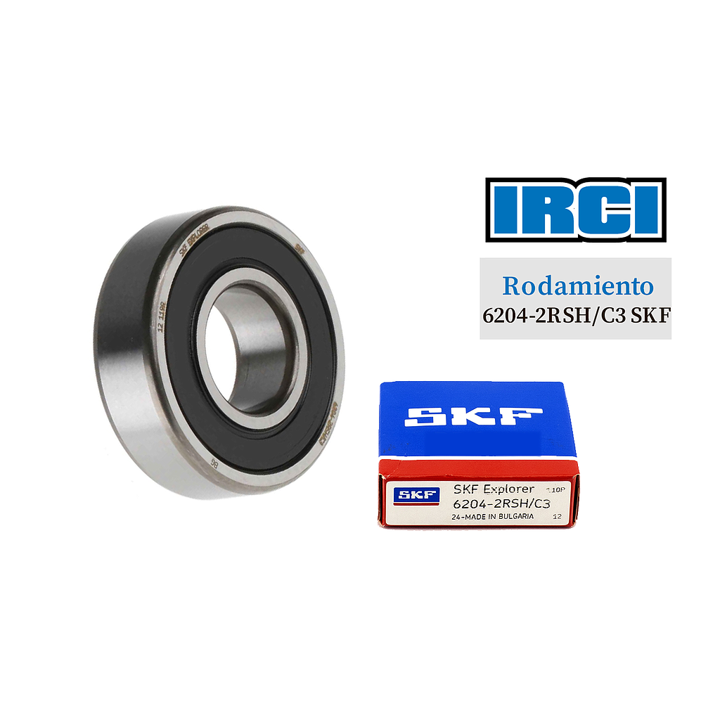 RODAMIENTO 6204-2RSH/C3 SKF
