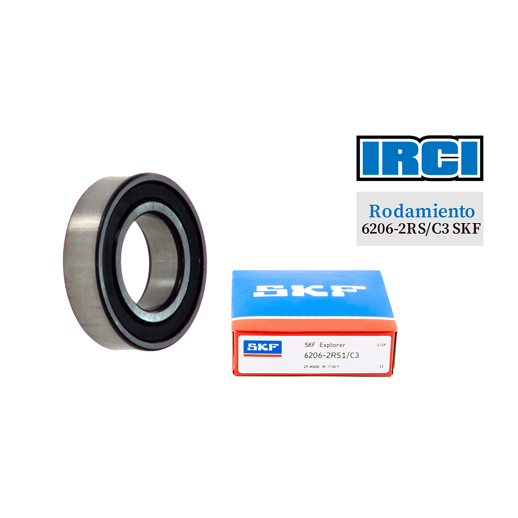 RODAMIENTO 6206-2RS1/C3 SKF