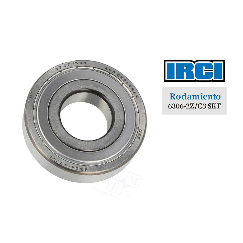 RODAMIENTO 6306-2Z/C3 SKF