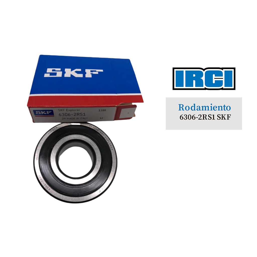 RODAMIENTO 6306-2RS1 SKF