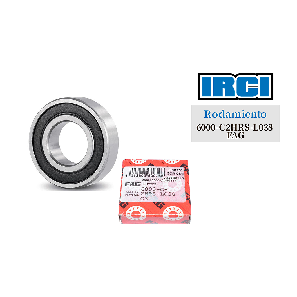 RODAMIENTO 6000-C-2HRS-L038 FAG