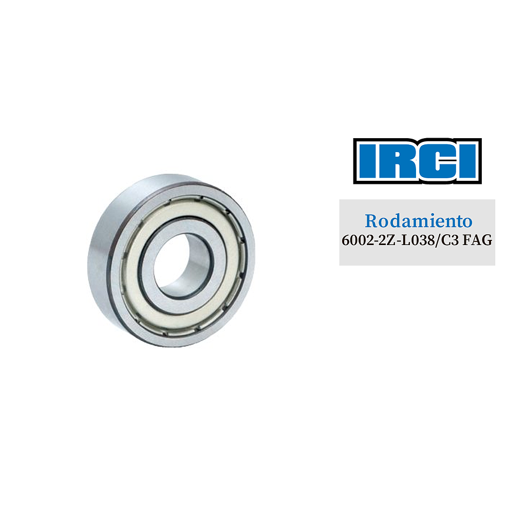RODAMIENTO 6002-2Z-L038/C3 FAG