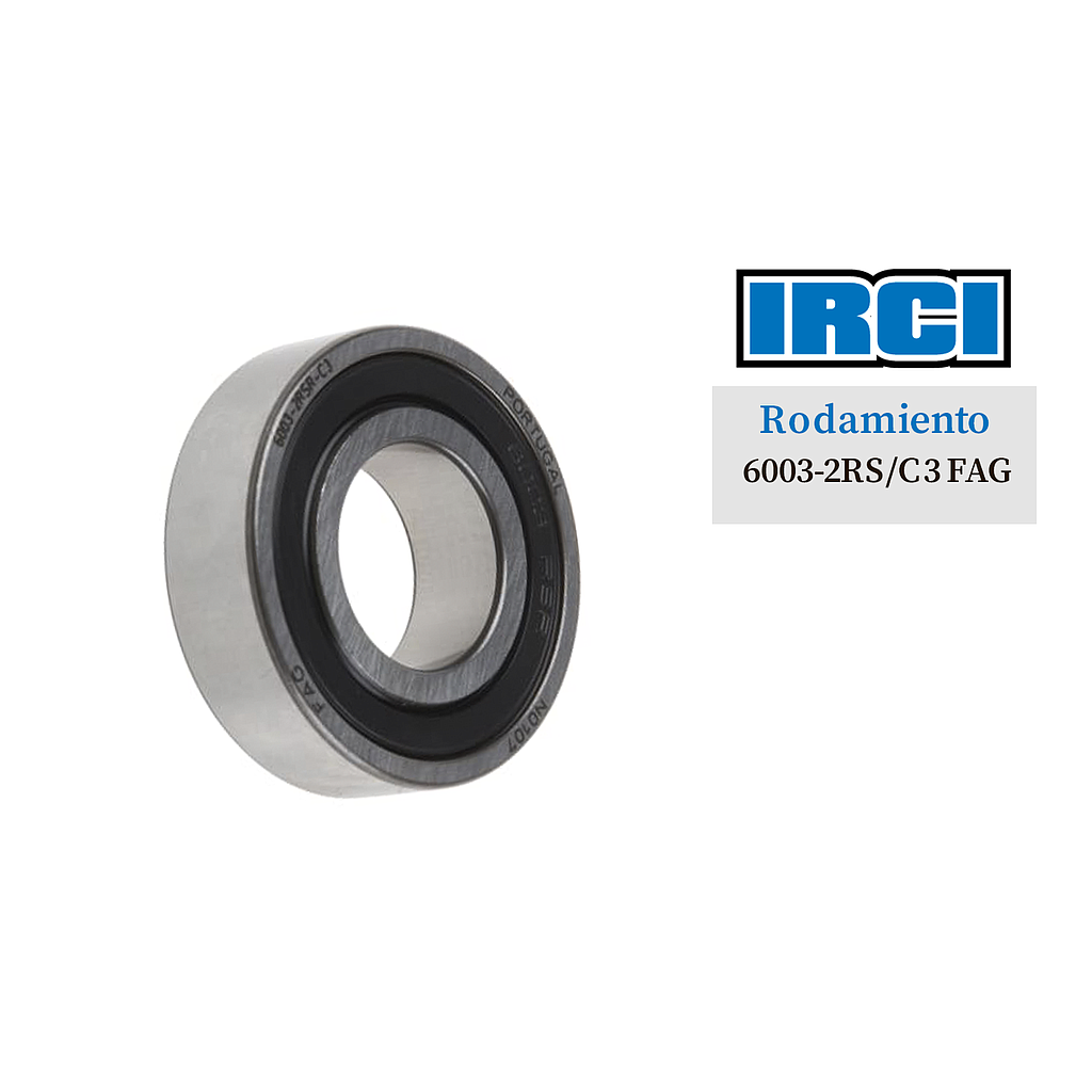 RODAMIENTO 6003-2RS/C3 FAG