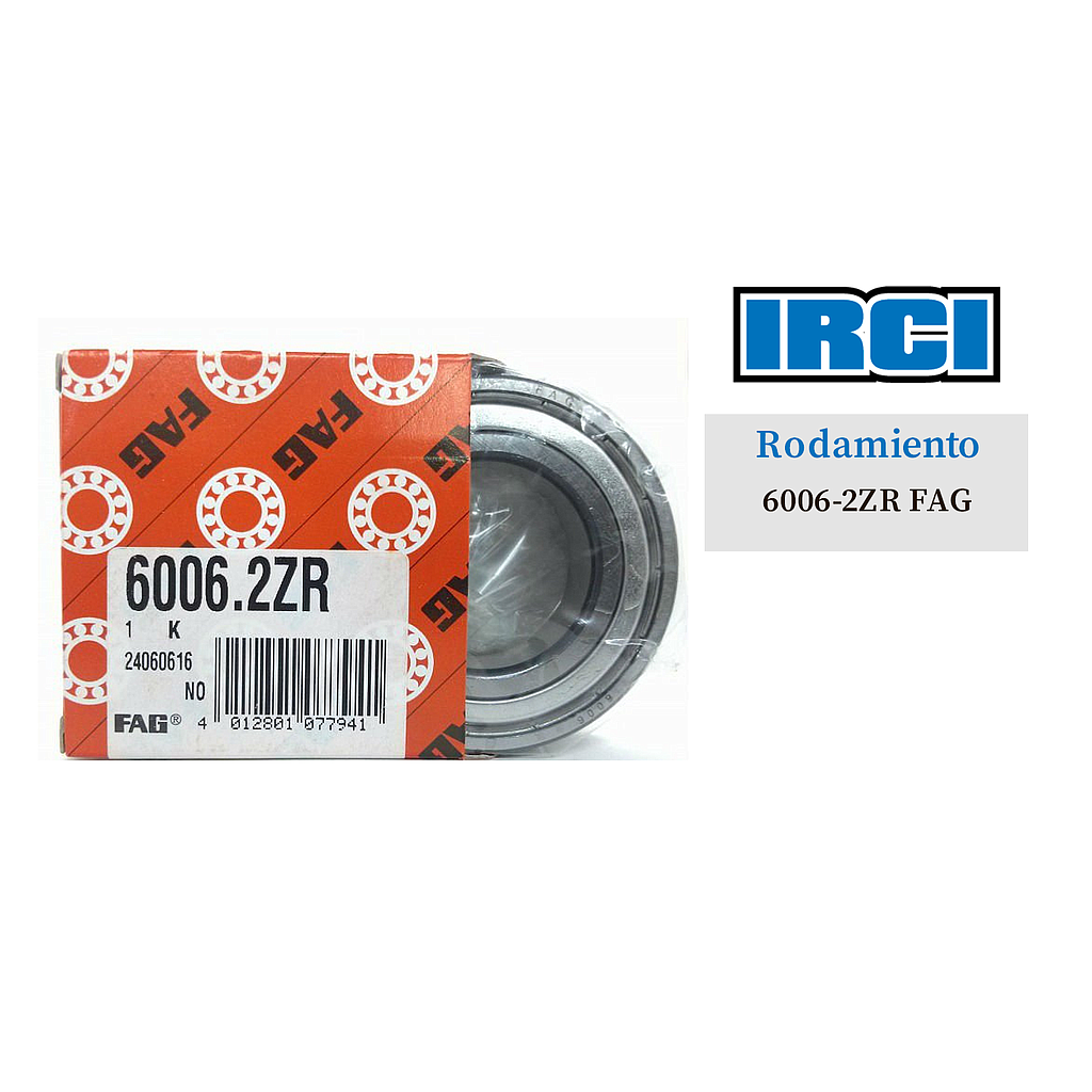 RODAMIENTO 6006-2ZR FAG