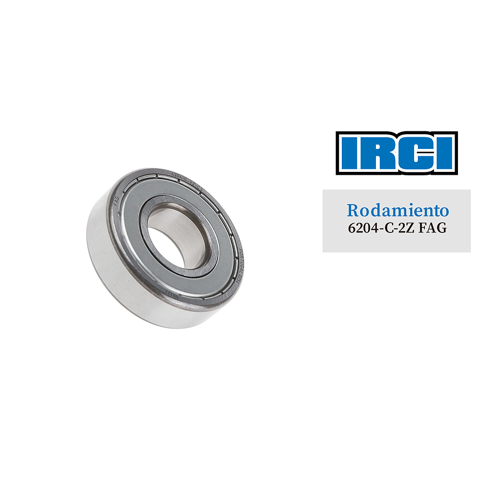 RODAMIENTO 6204-C-2Z FAG