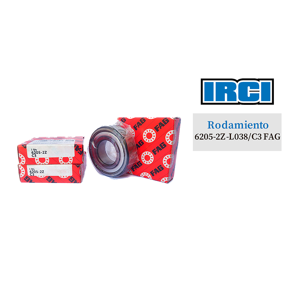RODAMIENTO 6205-2Z-L038-C3 FAG