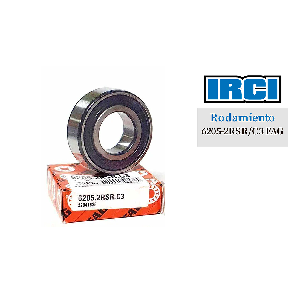 RODAMIENTO 6205-2RSR/C3 FAG