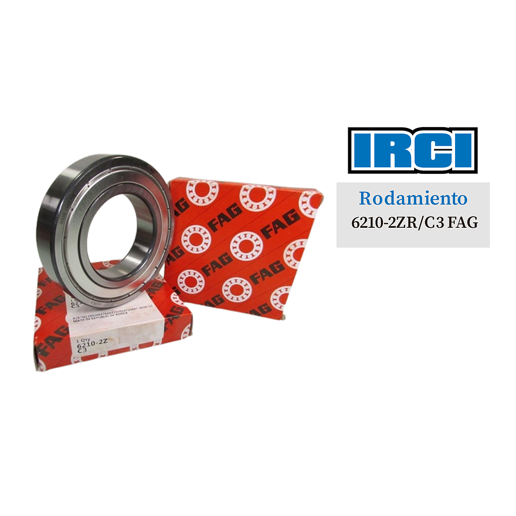 RODAMIENTO 6210-2ZR/C3 FAG
