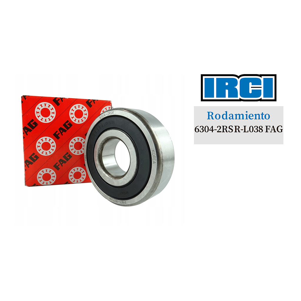 RODAMIENTO 6304-2RSR-L038 FAG