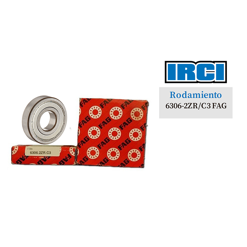 RODAMIENTO 6306-2ZR/C3 FAG