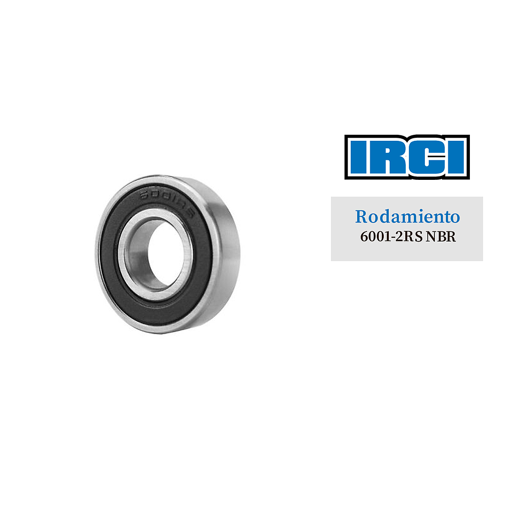 RODAMIENTO 6001-2RS NBR