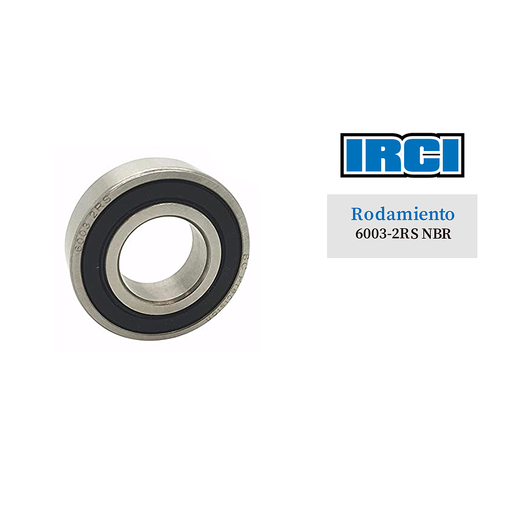 RODAMIENTO 6003-2RS NBR