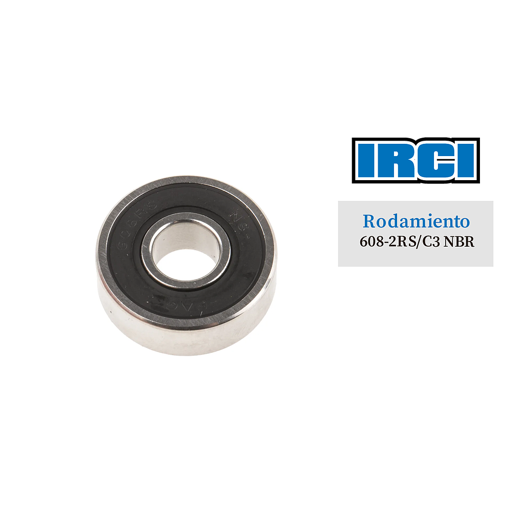 RODAMIENTO 608-2RS/C3 NBR