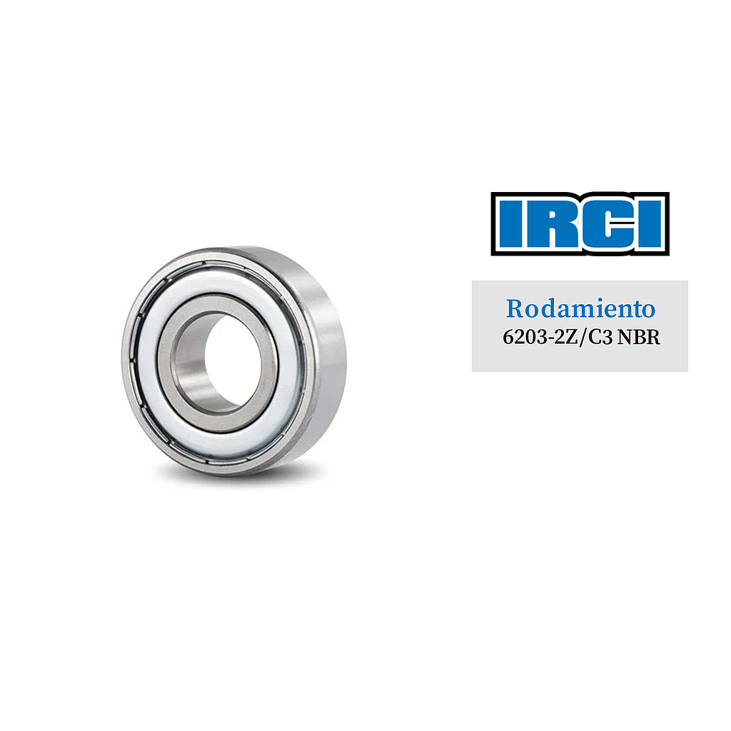 RODAMIENTO 6203-2Z/C3 NBR