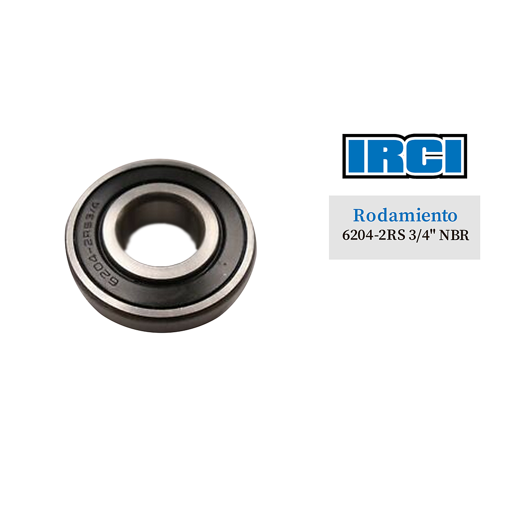 RODAMIENTO 6204-2RS 3/4&quot; NBR