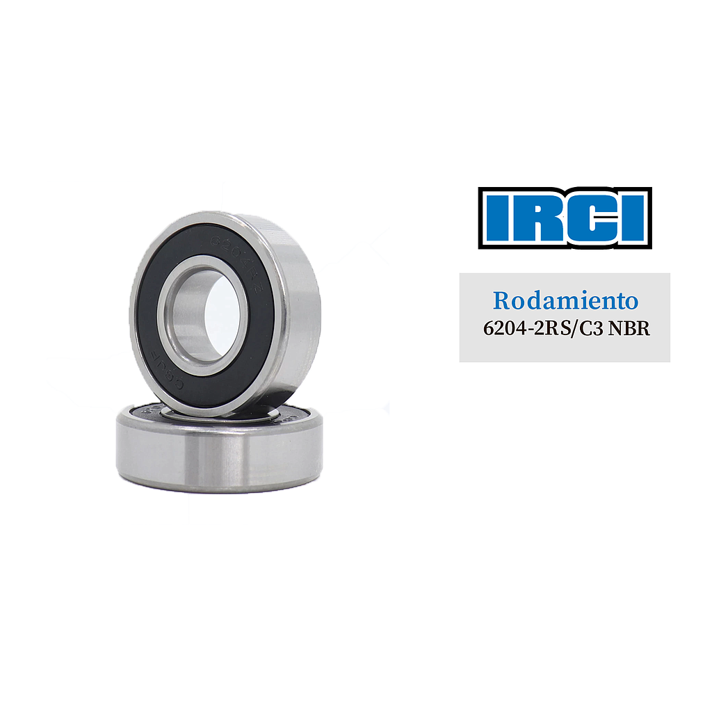 RODAMIENTO 6204-2RS/C3 NBR