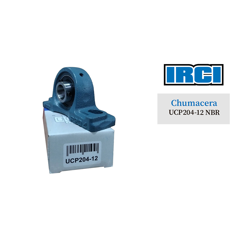 CHUMACERA UCP204-12 NBR