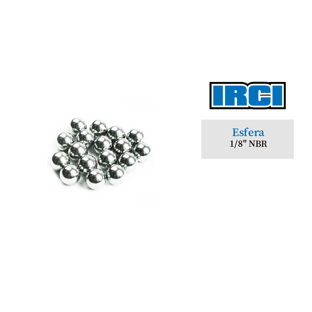 ESFERA 1/8&quot; NBR