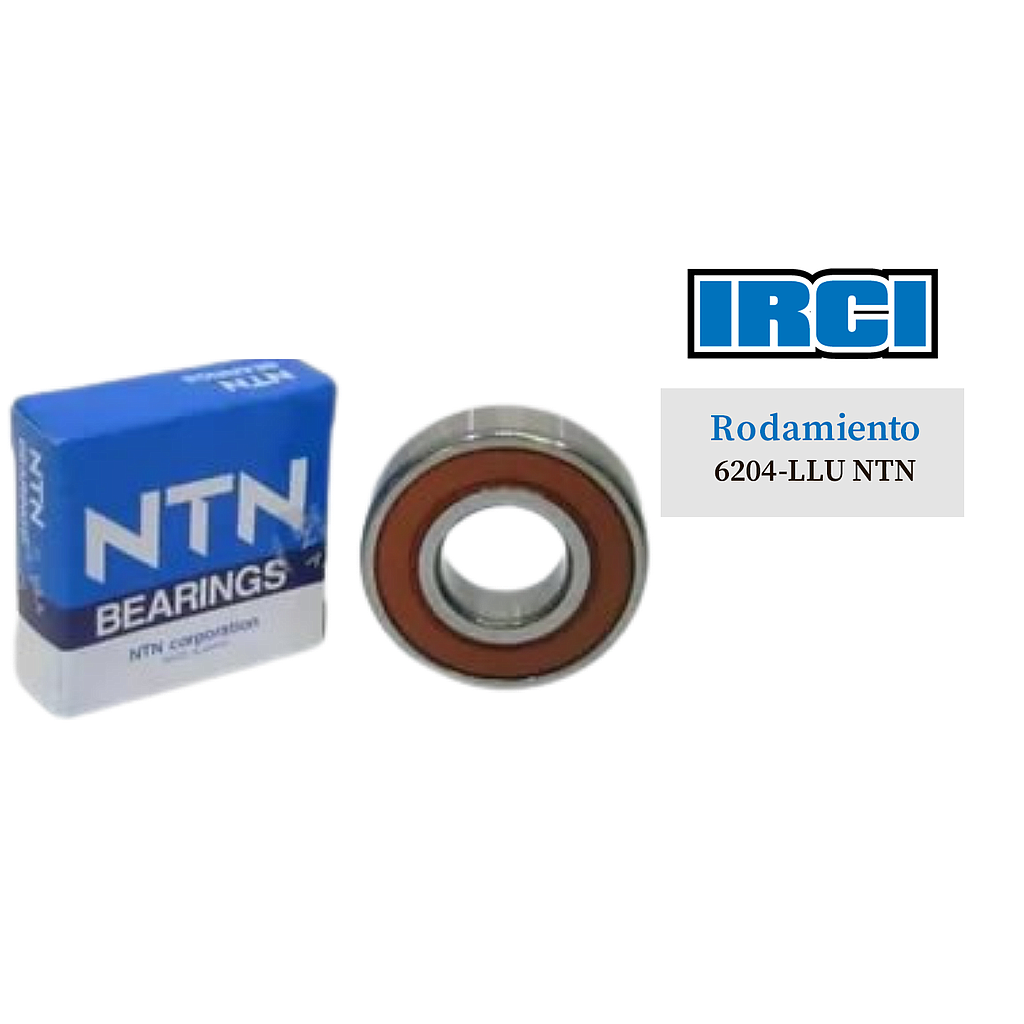 RODAMIENTO 6204-LLU NTN