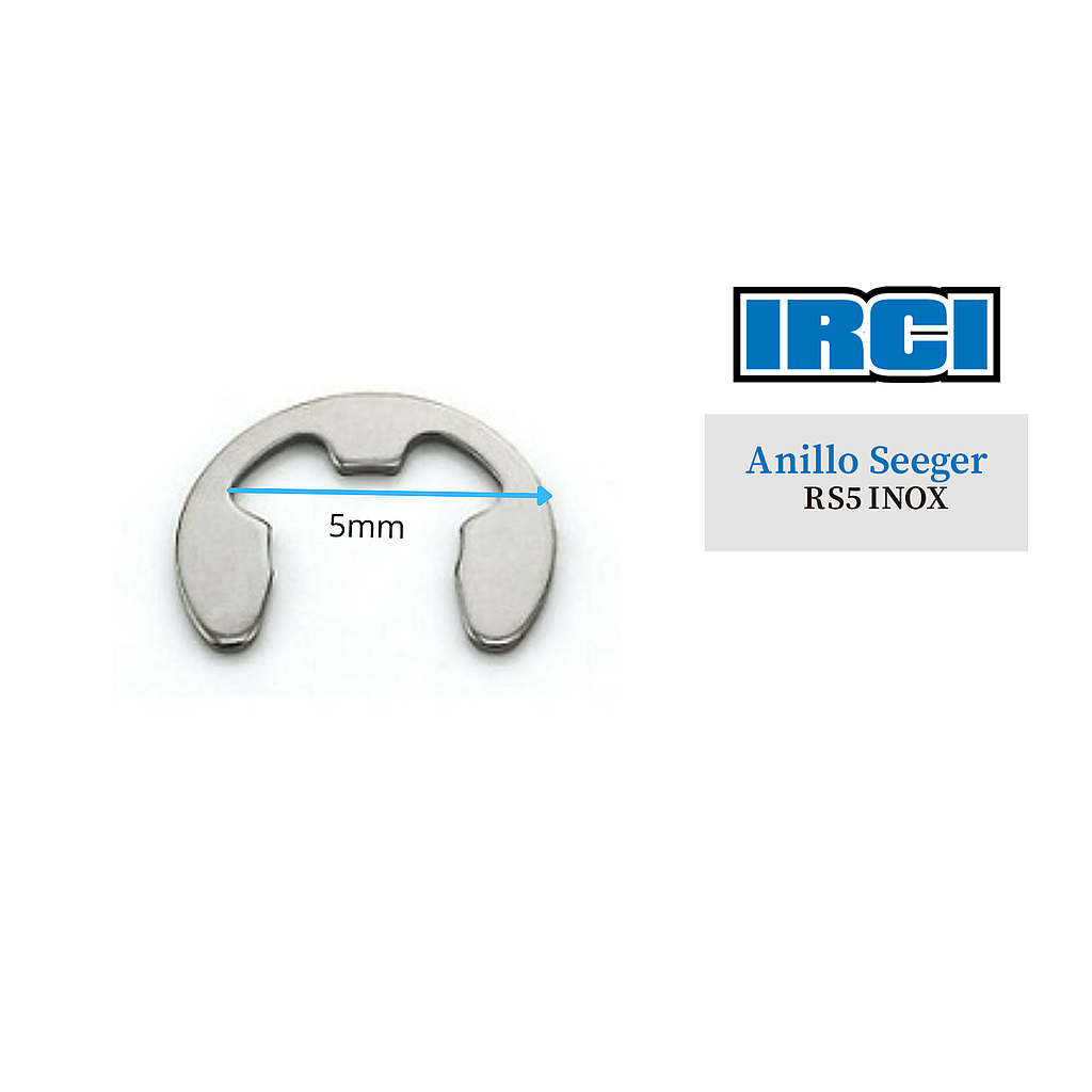 ANILLO SEEGER RS5 INOXIDABLE