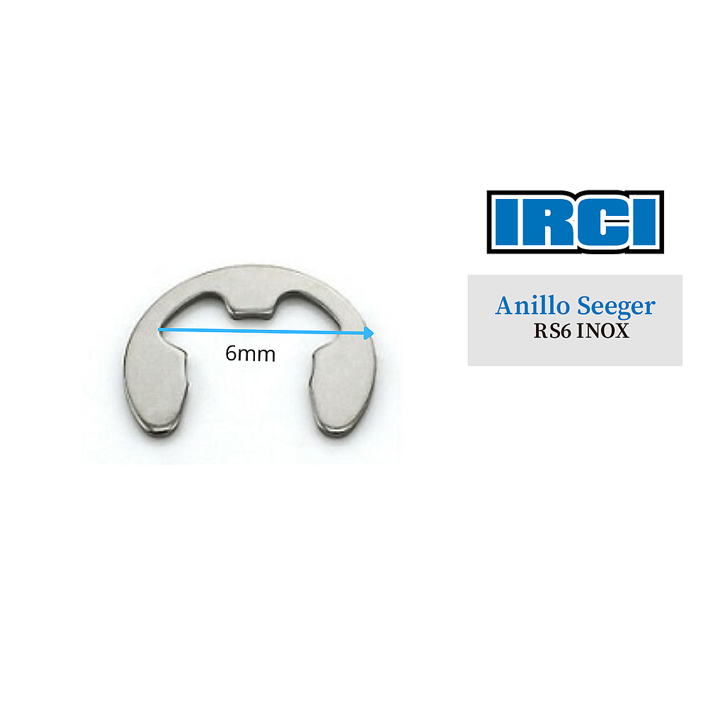 ANILLO SEEGER RS6 INOX