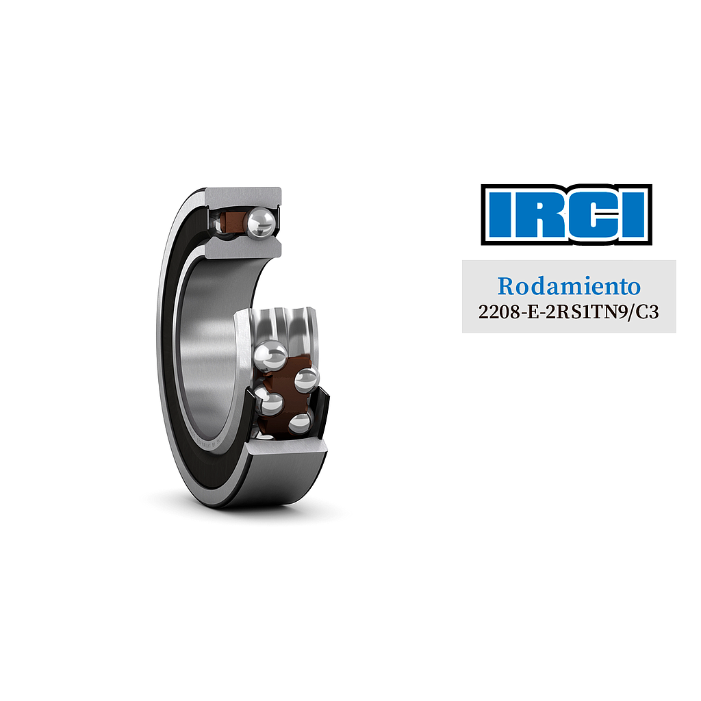 RODAMIENTO 2208-E-2RS1TN9/C3 SKF
