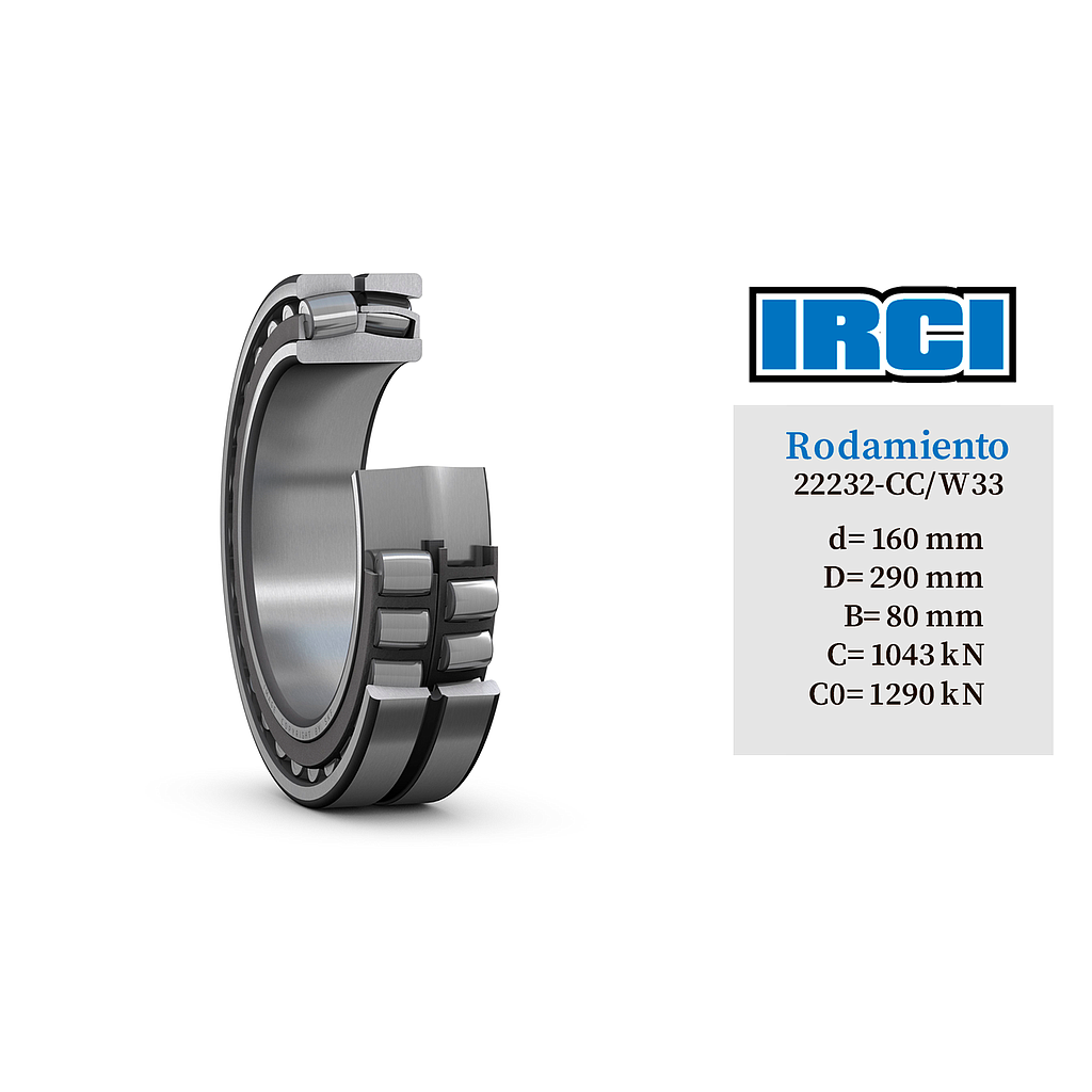 RODAMIENTO 22232-CC/W33 SKF